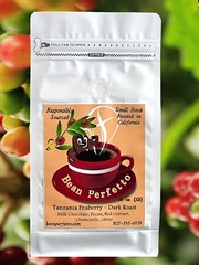 TANZANIA PEABERRY PLUS WASHED Dark Roast to order Always Fresh 2 lb Whole Bean