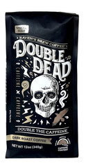 High Caffeine Coffee Dark Roast Whole Bean – Double Dead 12oz