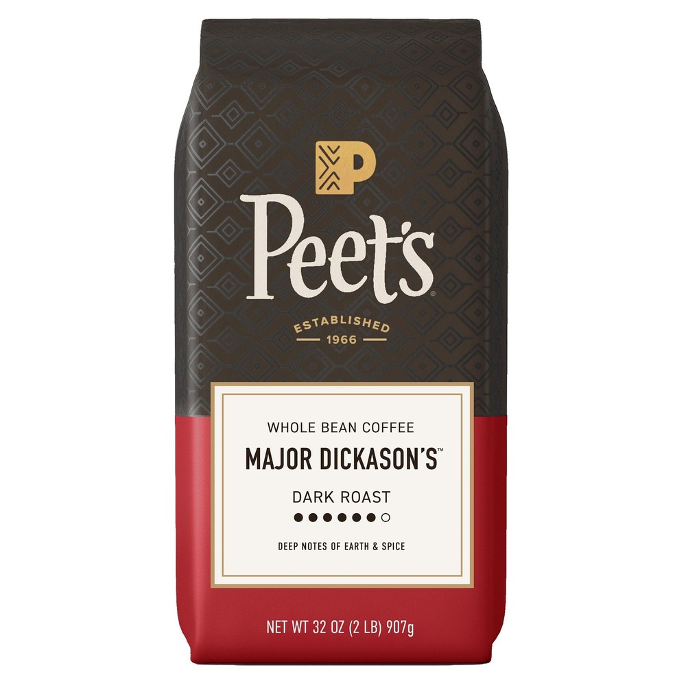 PEET’S COFFEE DECAF MAJOR DICKASON WHOLE BEAN 2 LB