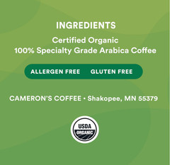 Cameron’s Organic Decaf French Roast Whole Bean Coffee, 4 lb