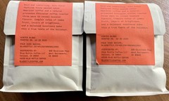 2 10 oz Blue Bottle Coffee Winter Blend Whole Bean
