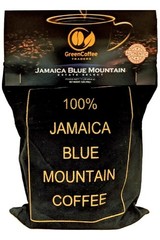 Jamaican Blue Mountain Coffee, City Roast, 1LB Premium Roasted Beans