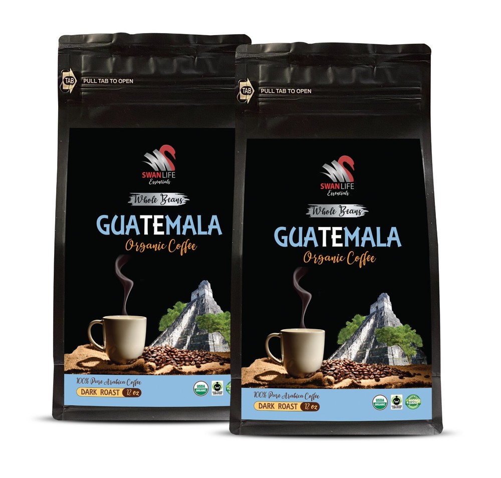 dark roast – guatemalan coffee beans whole – GUATEMALA COFFEE ORGANIC – 2 B