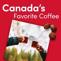 Tim Hortons Whole Bean Original, Medium Roast 12 Ounce (Pack of 6), Red