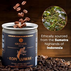 Premium Medium Roast Civet Arabica Coffee Beans Gift – 100g Luxe Indulgence=^