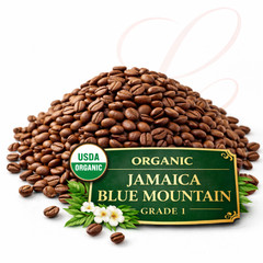 20 lbs of Certified ORGANIC Jamaica Blue Mountain Coffee ~ Customize Your Order!