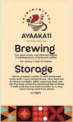 Uganda, Ethiopia & Columbia Organic Coffee, 3 Packages, 11Oz each, Medium Roast.