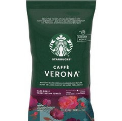 Starbucks Caffe Verona Ground Coffee Case of 18 Bags 2.5oz SEALED NEW
