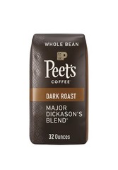 Peet’s Coffee Major Dickason’s Blend Dark Roast Whole Bean Coffee 32oz