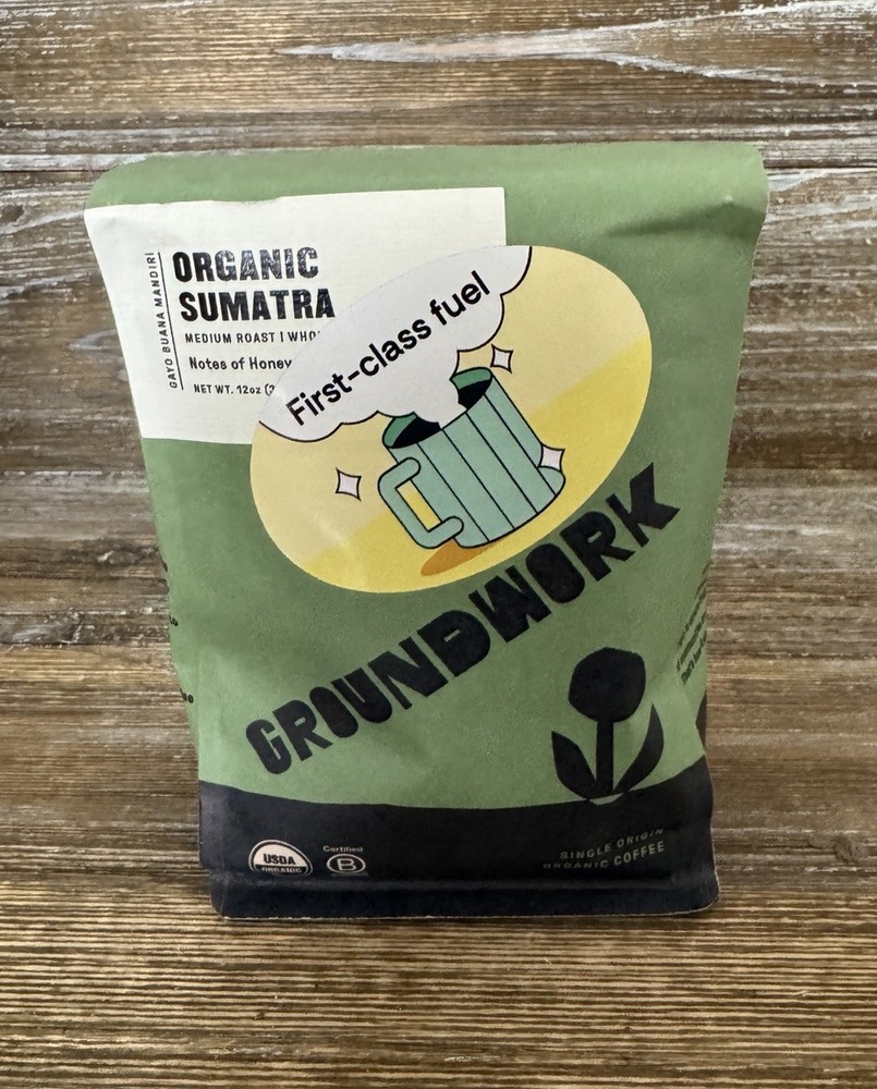 Groundwork Sumatra Gayo Buana Mandiri Medium Roast Honey and Hibiscus Coffee
