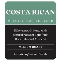 Copper Moon Medium Roast Whole Bean Coffee, Costa Rican 32 Ounce (Pack of 1)