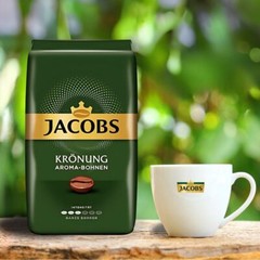 Jacobs Kronung Whole Bean Coffee 17.6oz/500g