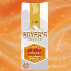 Boyers Colorado Hot Honey Light Roast Coffee Whole Beans 12oz Sweet & Spicy