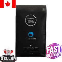 Coffee Kicking Horse Three Sisters Blend Organic Whole Bean Coffee Medium Roast