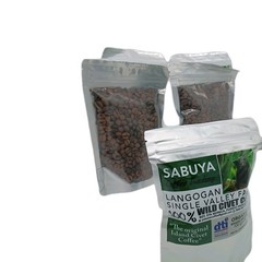 SABUYA Langogan Single Valley Farms 100% Wild Civet Coffee Beans 5 Pack