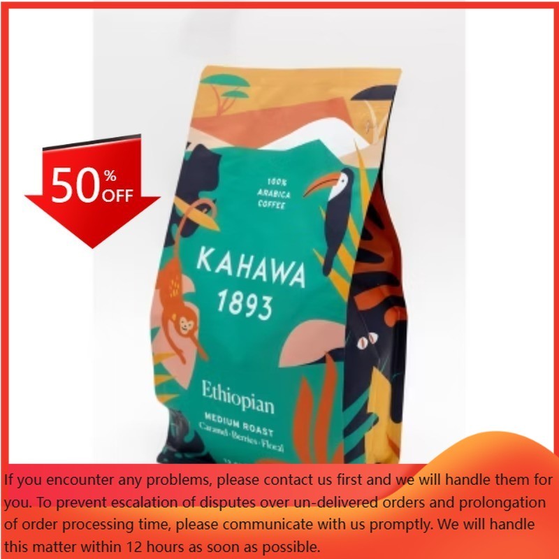 Kahawa 1893 Ethiopia Single Origin Coffee Medium Roast – 12oz