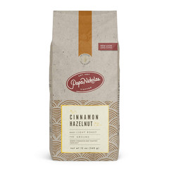 Papanicholas Coffee Whole Bean Coffee, Cinnamon Hazelnut | 10 Ounce | Flavored L