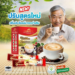 Natural Coffee Mix with Mushroom Ginseng Sugar Free Wellness Drink x 6 pack