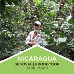 – Fair Trade Organic Nicaragua Segovia Dark Roast |Whole Bean Coffee | USDA O…