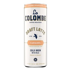 La Colombe Coffee, Caramel Draft Latte, 11 fl oz Cans 11 Fl Oz (Pack of 12)