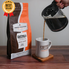 Guatemala Huehuetenango Whole Bean Coffee Medium Roast 2lb Kosher