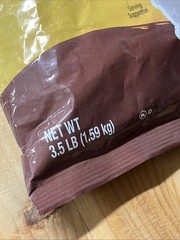3.5 lb Big Train Vanilla Bean Blended Cream Hot Iced Frappes Lattes Coffees Mix