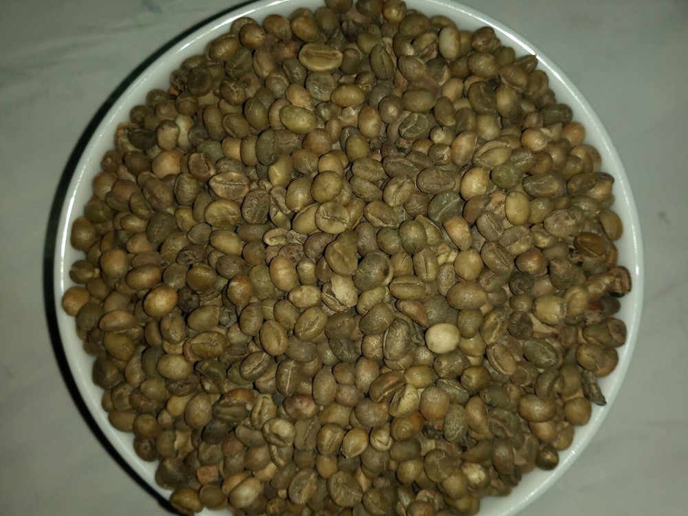 100% Ceylon Coffee Beans Green / Raw / Unroasted homemade 1-1/2 pound