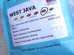 Heirloom Roastery West Java Whole Bean Coffee 16 oz each (Lot of 2)