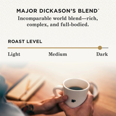 Major Dickason’S Blend Whole Bean Coffee, Premium Dark Roast Coff