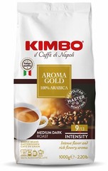 KIMBO Aroma Gold Coffee Beans 1000g / 1kg / 35.3oz
