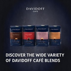 New DAVIDOFF Crema Elegant Whole Beans- 6/12 Intensity – 500 g | Free Shipping