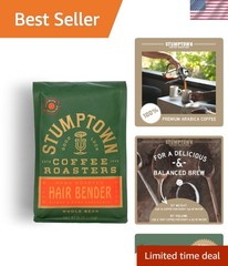 Gourmet Hair Bender Medium Roast Coffee – 12 Oz Bag with Unique Flavor Profile