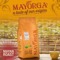 Mayorga Organic Coffee 5lb Mayan Blend – Medium Roast 80 Ounce (Pack of 1)