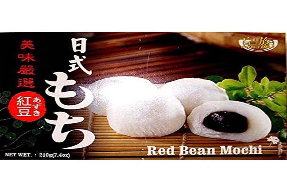 Royal Family Japanese Red Bean Mochi 7.4Oz Traditional Rice Cake Snack