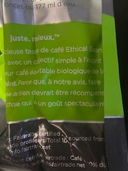 Ethical Bean Fairtrade Organic Coffee, Classic Medium Roast, Ground Coffee Beans