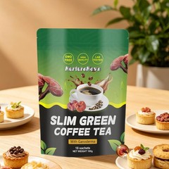SLIM Green Coffee Ganoderma WEIGHT LOSS Control Detox Tea – USA Seller 18 Pcs