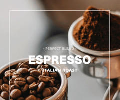 ITALIAN ESPRESSO COFFEE BEANS DARK ROASTED 5 POUNDS IN 1 POUND BAGS