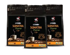Best dark roast coffee – SUMATRA ORGANIC COFFEE WHOLE BEANS – Gourmet 3 Pack