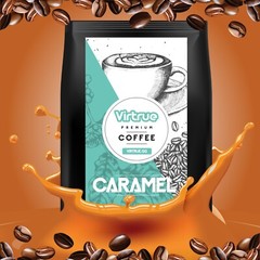 Caramel Flavored Coffee 16oz – Ground or Whole Bean – 5 Stars – Fast Shipping