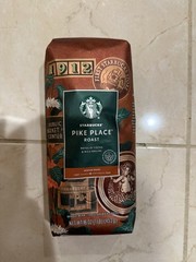 Starbucks Pike Place Roast Whole Bean Coffee 1LB/bag New Date In 2025