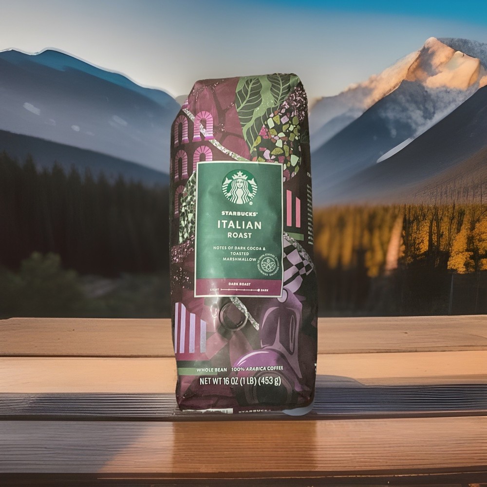 Starbucks ITALIAN ROAST Whole Bean Coffee 1lb Bag – STORE CLOSING