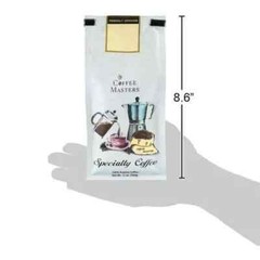 COFFEE , Masters Flavored Coffee, Hawaiian Macadamia, Whole Bean, 12-Ounce Bags