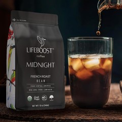 Lifeboost Coffee Midnight French Roast Bean – New ☕