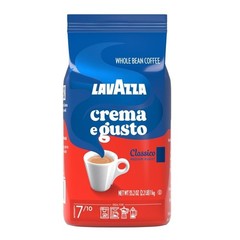 Crema e Gusto Whole Bean Coffee Medium Roast Blend 2.2 lb Bag