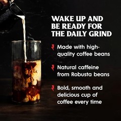 Whole Bean Coffee Dark Roast 16oz USDA Organic Fair Trade High Caffeine Arabica