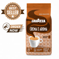 Lavazza Crema E Aroma Whole Bean Coffee Blend 2.2 Pound Bag Medium Roast Bulk
