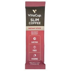 Slim Instant Coffee, Medium Roast, 24 Single Serve Sticks, 0.13 oz (3.7 g) Each