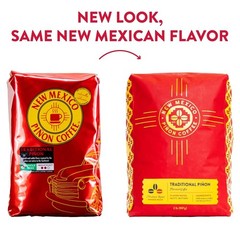 Mexico Piñon Coffee Naturally Flavored Coffee (Traditional Piñon Whole Bean, 2