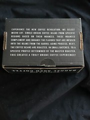 Bourbon Barrel Aged Coffee Whole Bean Set, Single Origin Sumatra Whiskey