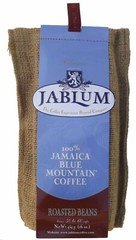 Jablum Jamaica Blue Mountain Coffee, Roasted Whole Bean (16oz)